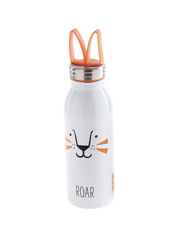 

Aladdin 430ml Lion Water Bottle, White