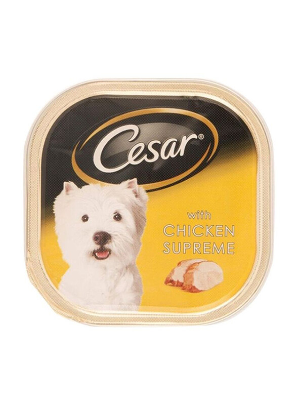 

Cesar Chicken Supreme Flavoured Dog Wet Food, 100g