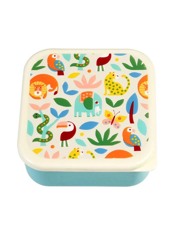 

Rex London 3-Peces Wild Wonders Snack Pots Set, Multicolour