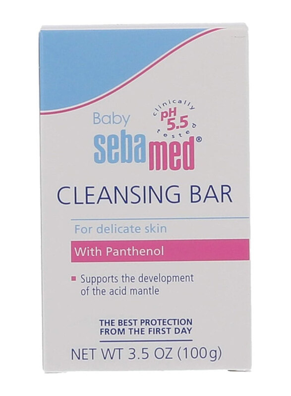 

Sebamed 100gm Baby Cleansing Bar, White