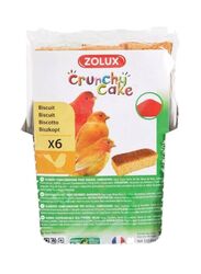 Zolux 6-Piece Crunchy Cake Tasty Snacks Bird Dry Food, 75g