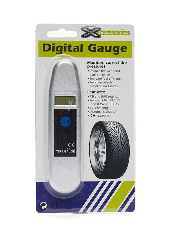 Xcessories Digital Tyre Gauge, 1 Piece