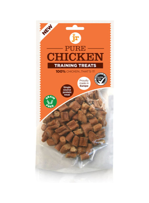 JR Products Pure Chicken Training Treats Dry Food for Dogs, 85g