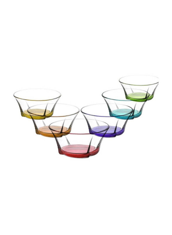 

Lav 6-Piece Coral Truva Bowls, 310cc, Multicolour