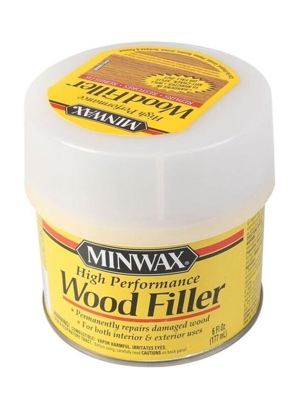 Minwax 177ml High Performance Wood Filler, 133254, Multicolour