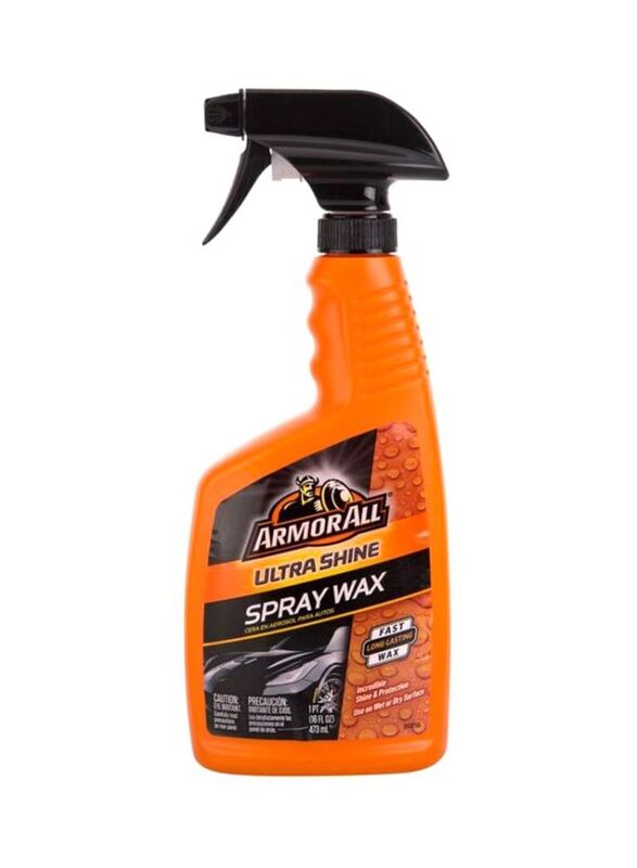 Armor All 473ml Ultra Shine Spray Wax, Orange