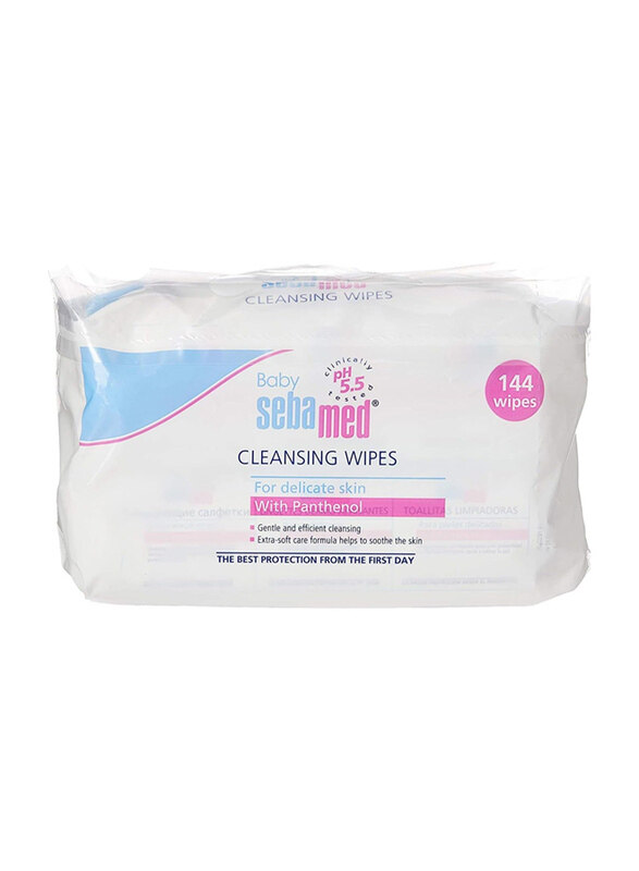 

Sebamed Baby Cleansing Wet Wipes With Panthenol, 144 Pieces