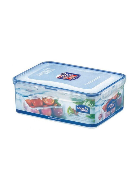 

Lock & Lock Rectangular Food Container With Divider, Multicolour