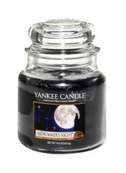 Yankee Candle Midsummers Night Classic Jar Candle, Black/Clear