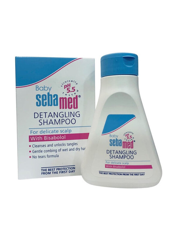 

Sebamed 150ml Baby Detangling Shampoo With Bisabolol, White