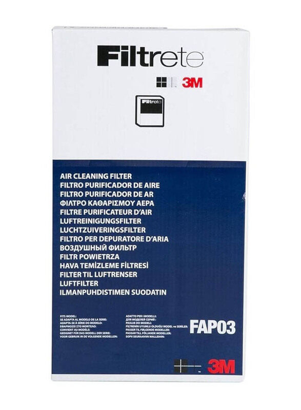 

Filtrete 3M Filtrete Air Purifier Replacement Filter, FAP03, White