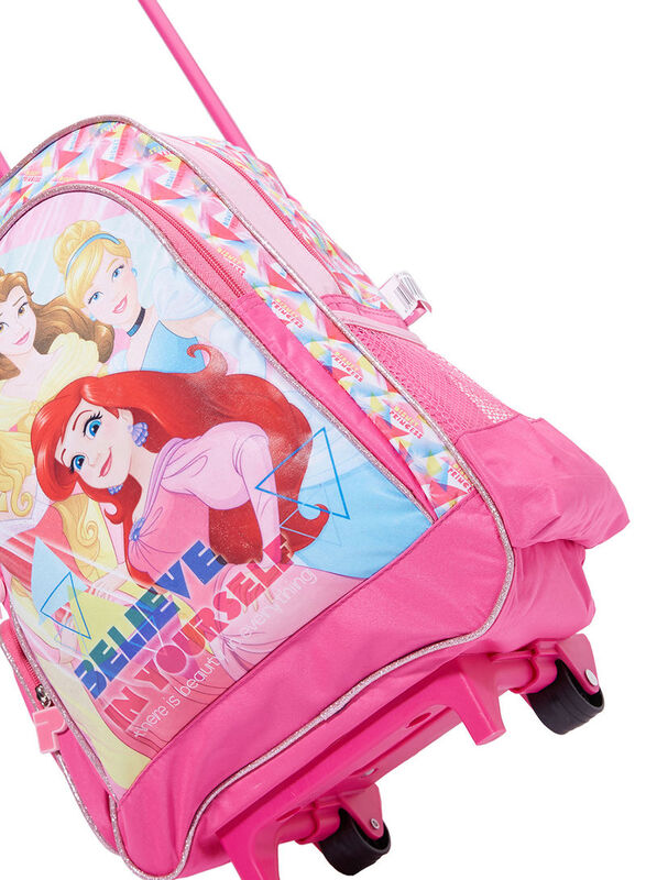 Disney Princess Kids Trolley Backpack, Pink