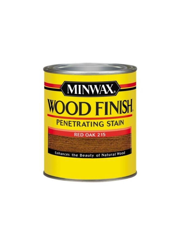 Minwax Wood Finish Penetrating Stain, 236.58ml, Red Oak 215