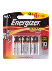 Energizer 12-Piece Max AAA Alkaline Batteries, Silver/Black