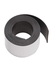 Darice 60-Piece Adhesive Back Magnet Strip Roll, 1 inch, Black
