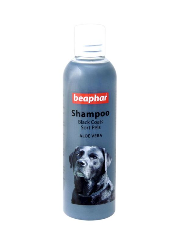 Beaphar Aloe Vera Shampoo For Black Coated Dogs, 250ml, Blue