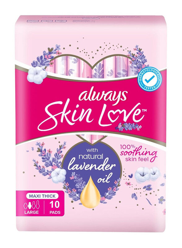 

Always Skin Love Pads Lavender, 10 Pieces