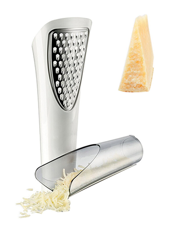 

Tomorrow'S Kitchen Cheese Grater, 3 x 2.5 x 8.5 inch, Silver/Clear