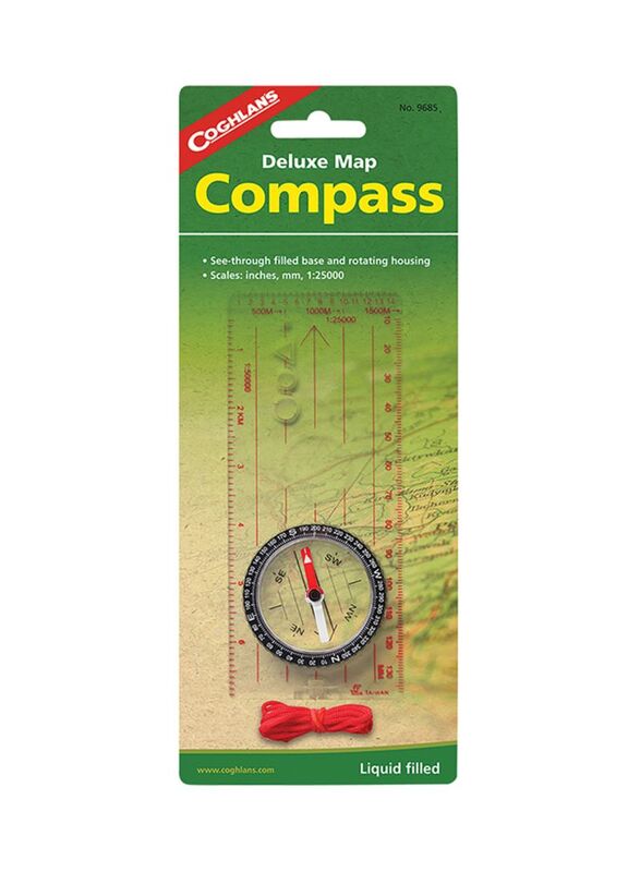 Coghlans Map Compass, Clear