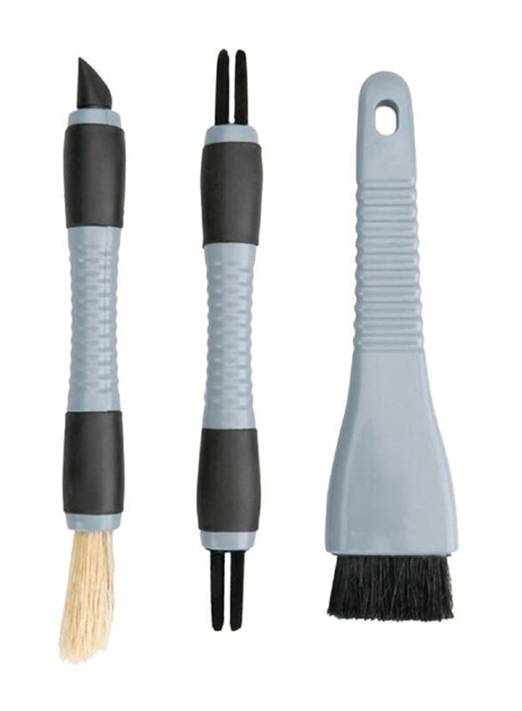 

Auto Plus 3-Piece Car Detailing Brush Set, Multicolour