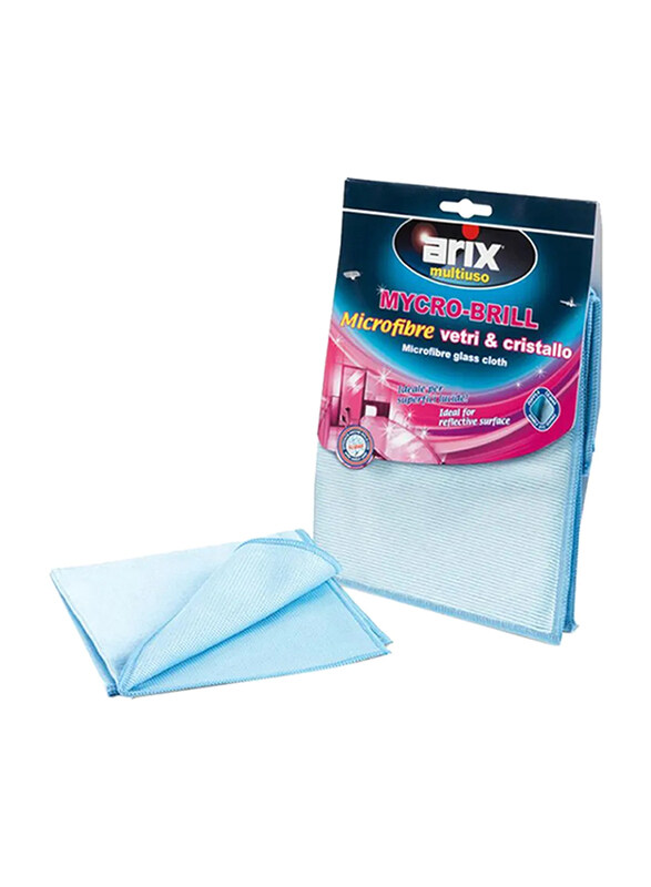 

Arix Glass Microfiber Cloth, Blue