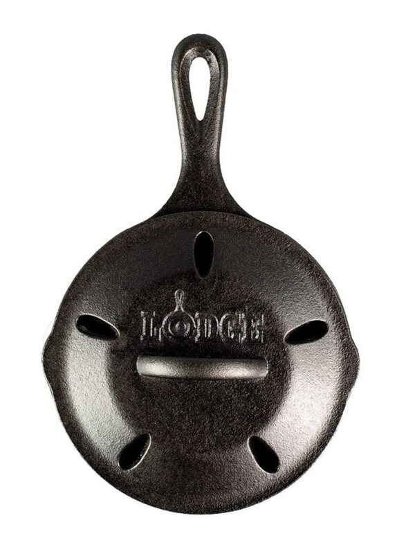 

Lodge 6.5-inch Seasoned Cast Iron Skillet, L3SMSK, Black