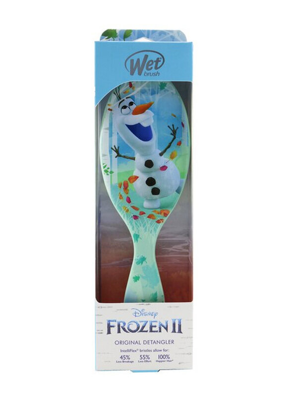 

Wet Brush Frozen 2 Olaf Guiding Spirit Original Detangler for All Hair Types, Multicolour, 85gm