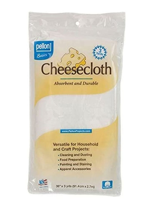 Pellon Cheesecloth, 3 Yards, White