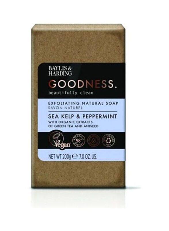 

Baylis & Harding Goodness Sea Kelp and Peppermint Soap Bar, 200g