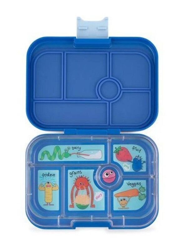 

Yumbox Original Leakproof 6 Compartment Bento Box True, Blue