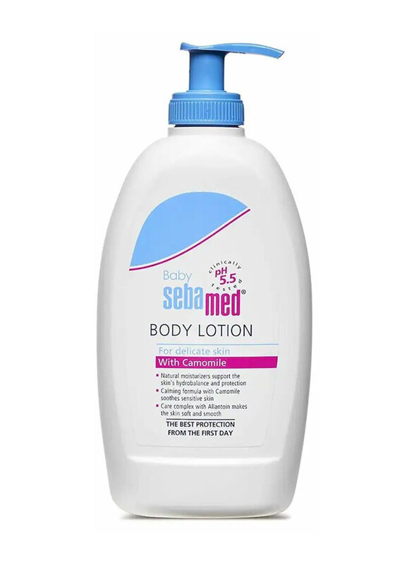 

Sebamed 400ml Baby Body Lotion With Camomile, White