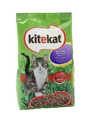 Kitekat Mackerel Dry Food for Cats, Multicolour, 1.4 Kg