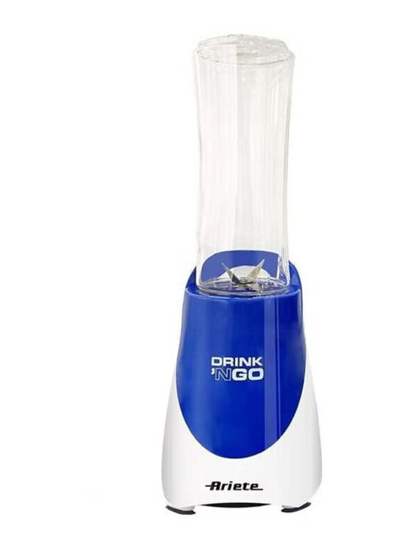 

Ariete 570ml Drink N Go Smoothie Blender, 300W, ART563-BL, Multicolour