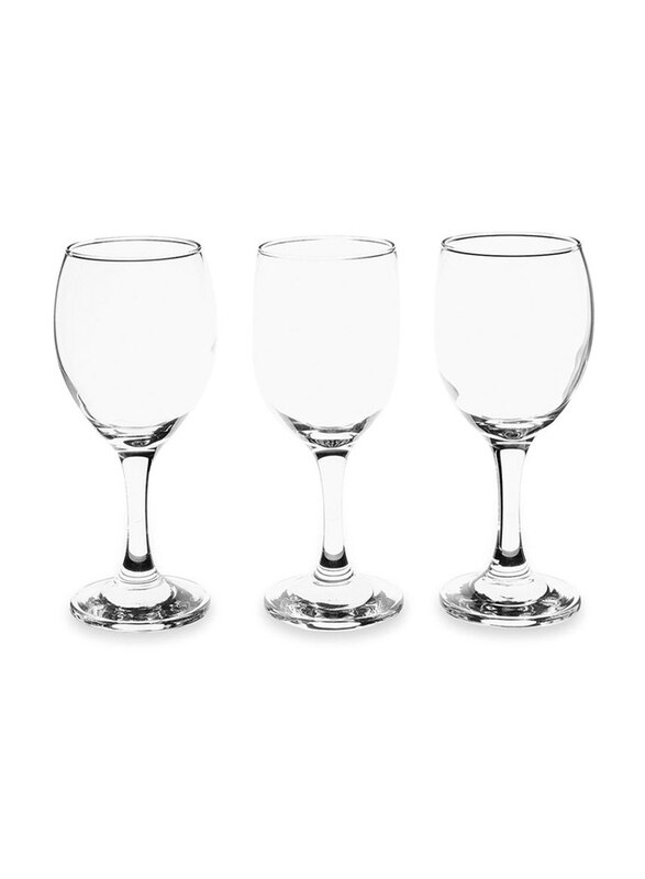 

Pasabahce 255ml 3-Piece Imperial Glass Set, Clear
