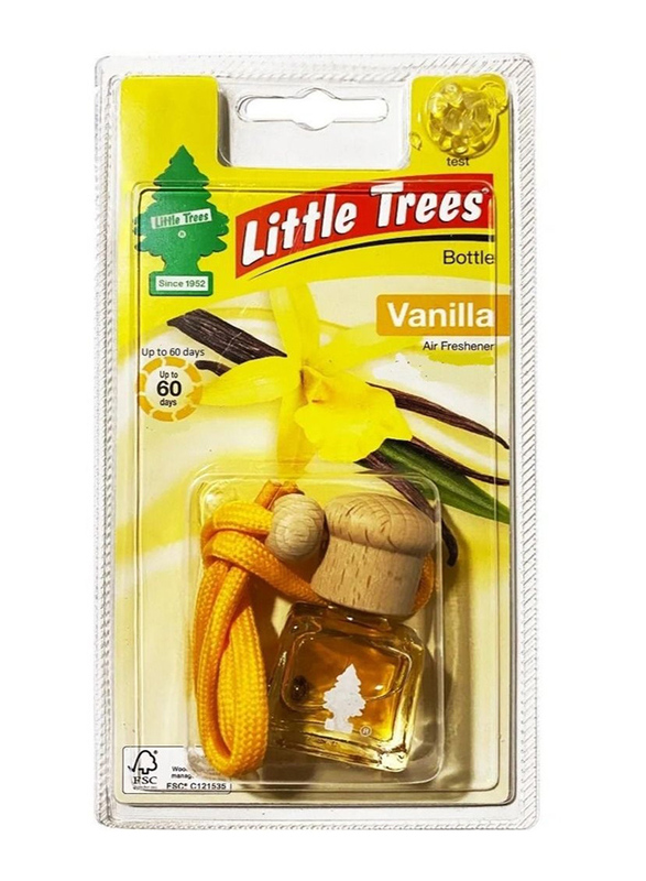 

Little Trees Vanilla Car Air Freshener Bottle, Yellow