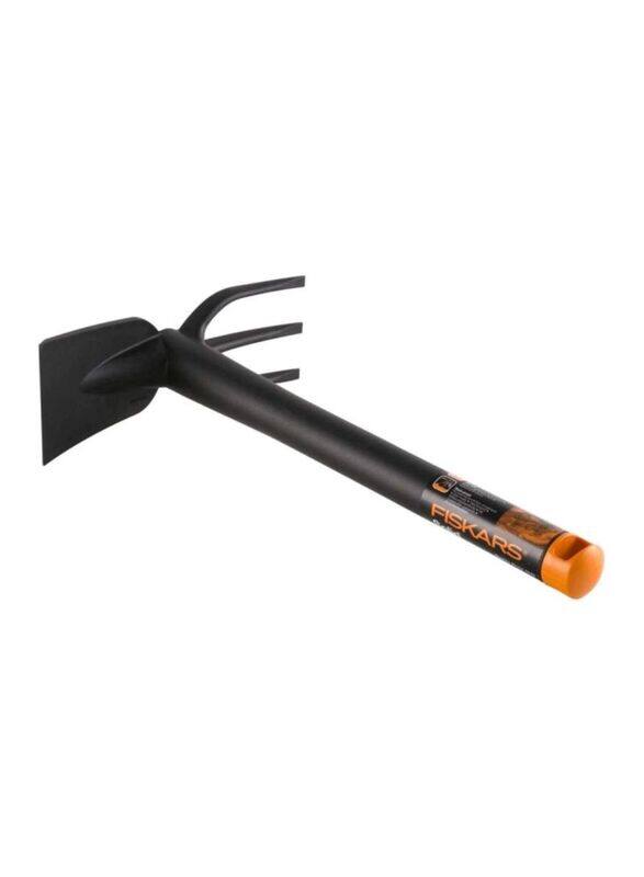 

Fiskars Solid Planter's Hoe & Spade, 163610AC, Black