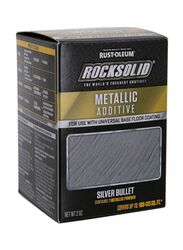 Rust-Oleum Rust-Oleum Rocksolid Metallic Additive Floor Coating, 56gm, Silver