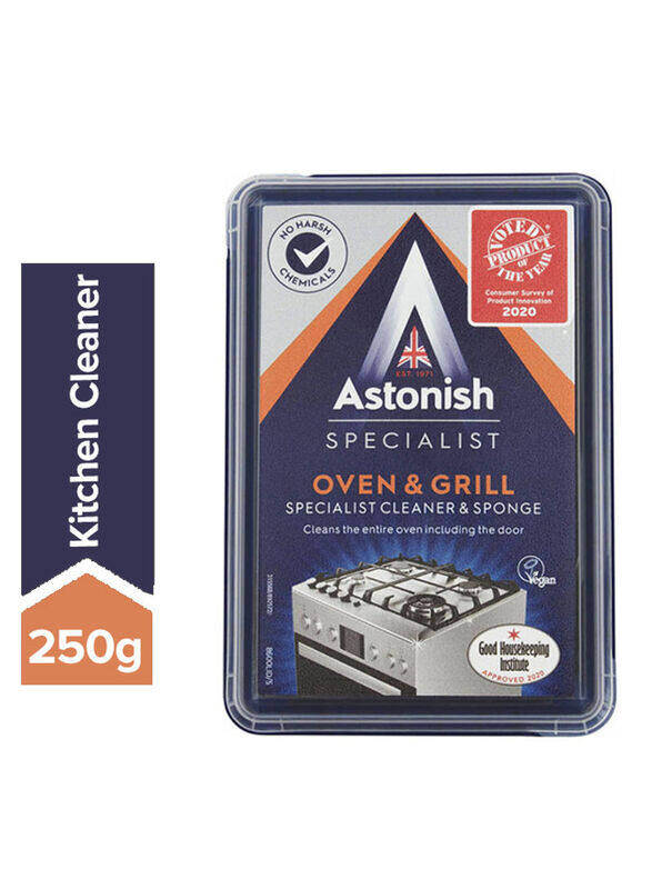 

Astonish Oven & Grill Cleaner with Sponge, 250g