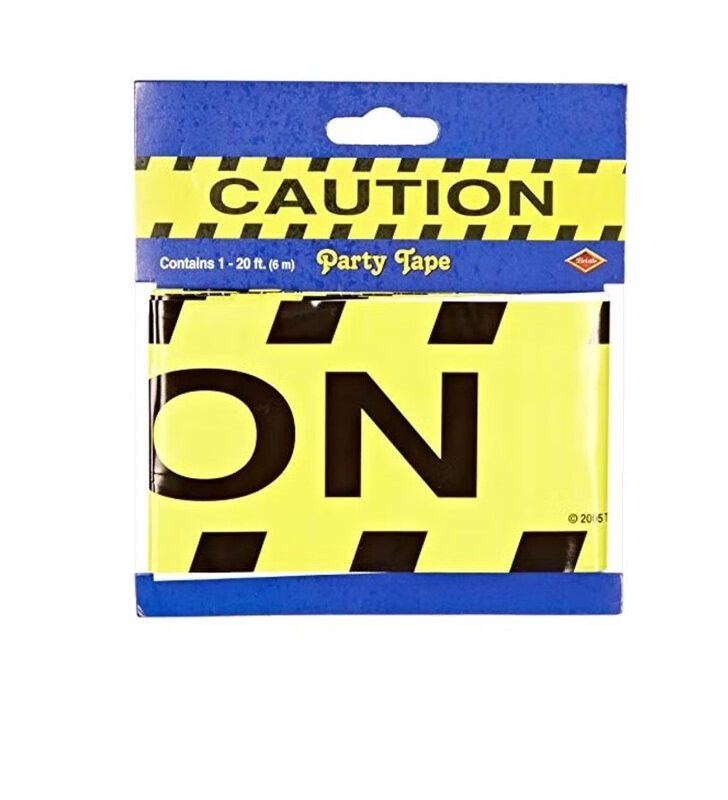 

Beistle Caution Party Tape, Yellow/Blue, 6 Meter