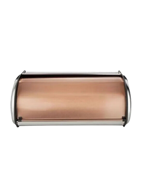 

Addis Bread Bin, 44 x 18.5 x 27.5cm, Copper/Silver