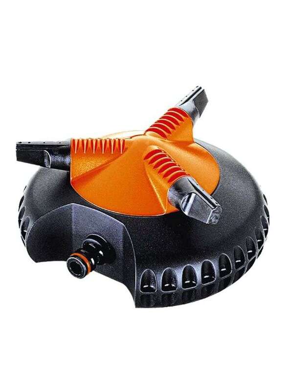 Claber Idrojet Water Sprinkler, Black/Orange