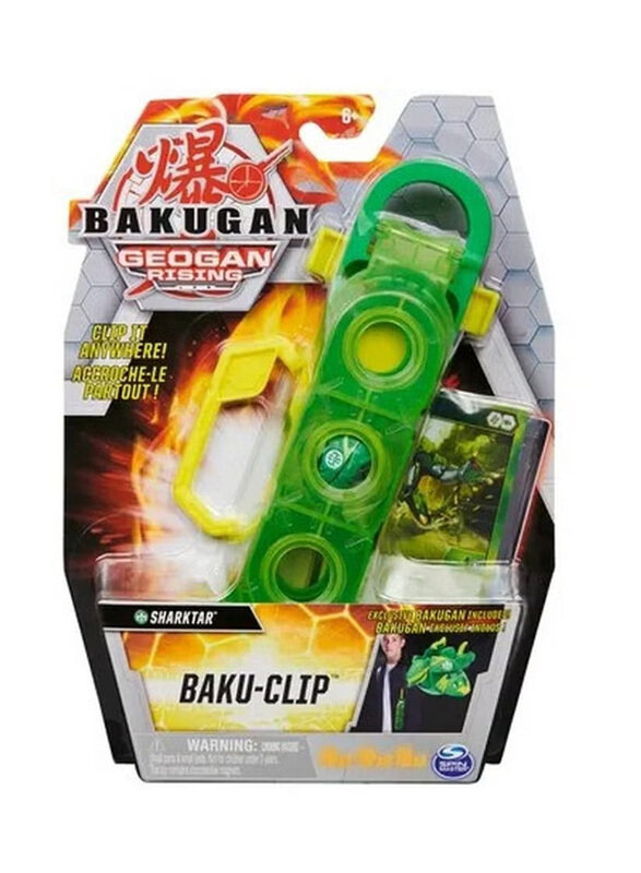 

Bakugan Geogan Rising Baku Clip Sharktar, Ages 6+