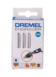 Dremel Heavy Duty Carbide Engraving Tip, Silver