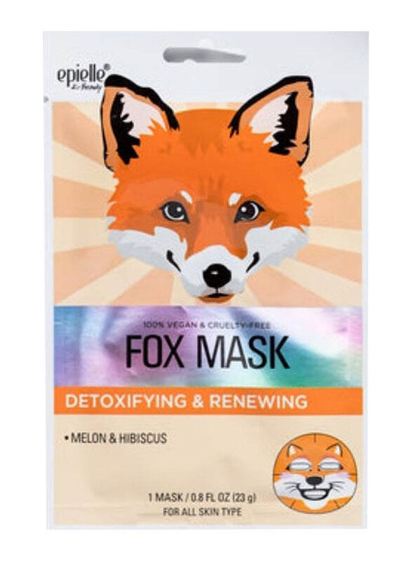 

Epielle Fox Character Mask For Detoxifying & Renewing, 23g