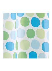 Inter Design Rialto Shower Curtain, 4.8 x 22.8 x 27.9cm, Blue/Green/White