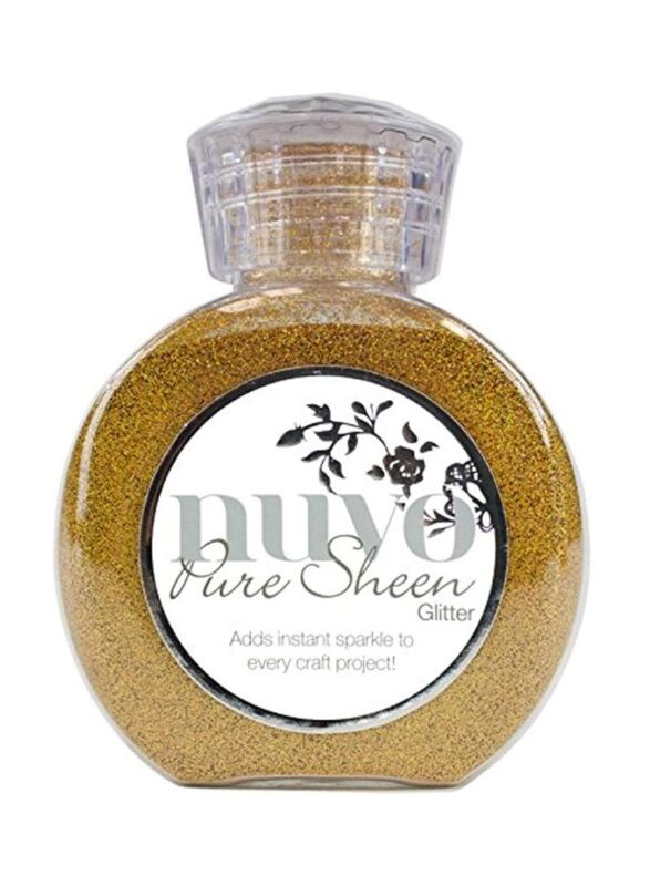 Nuvo by Tonic Studios Pure Sheen Glitter, 3.38oz, Gold