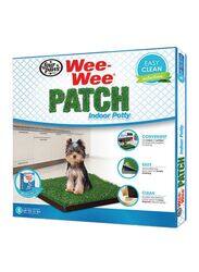 Four Paws Wee Wee Indoor Dog Potty Patch, 20 x 20-inch, Small, Green