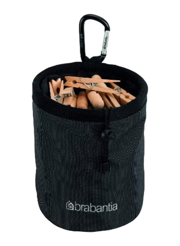 

Brabantia Cloth Pegs Bag, Black