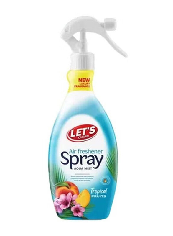 

Let's Clean Tropical Fruits Air Freshener Spray, 450ml, Blue