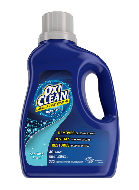 

Oxiclean High Def Sparkling Fresh Liquid Laundry Detergent, 40 Loads, 1.77 Liters